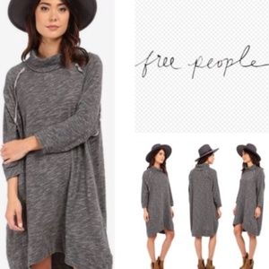 NWT FREE PEOPLE Boho Terri Cocoon Cowl Dress/Tunic